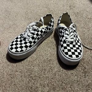 Checkered Vans